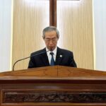 002.Mục sư Dương Quang Hòa, UV TLH cầu nguyện khai lễ