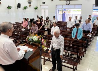 Tiền Giang: Hiệp Nguyện Giáo Phẩm Tỉnh Tiền Giang Tháng 3/2025