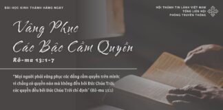 Vâng Phục Các Bậc Cầm Quyền – 12/3/2025