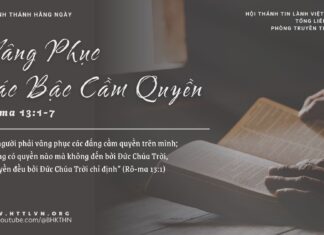 Vâng Phục Các Bậc Cầm Quyền – 12/3/2025