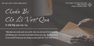 Chuẩn Bị Cho Lễ Vượt Qua – 15/3/2025