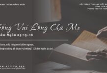 Sống Vui Lòng Cha Mẹ – 16/3/2025