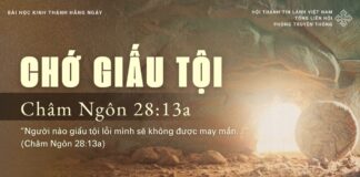 Chớ Giấu Tội – 1/4/2025