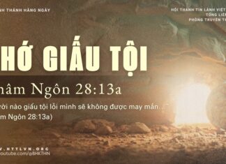 Chớ Giấu Tội – 1/4/2025