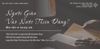 Người Giàu Vào Nước Thiên Đàng? – 20/3/2025