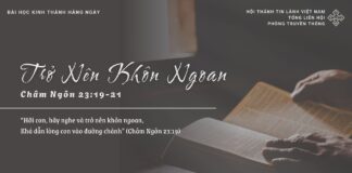 Trở Nên Khôn Ngoan – 23/3/2025