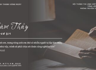 Làm Thầy – 27/3/2025