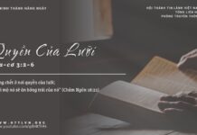 Quyền Của Lưỡi – 28/3/2025