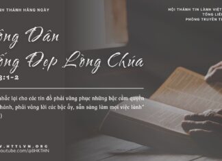 Công Dân Sống Đẹp Lòng Chúa – 29/3/2025