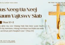 Tus Neeg Ua Neej Haum Vajtswv Siab – 29/3/2025