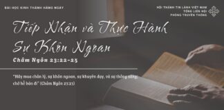 Tiếp Nhận và Thực Hành Sự Khôn Ngoan – 30/3/2025