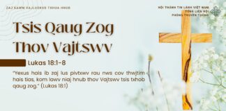Tsis Qaug Zog Thov Vajtswv – 5/3/2025