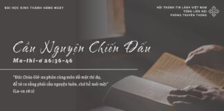 Cầu Nguyện Chiến Đấu – 6/3/2025