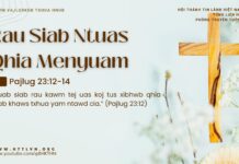 Rau Siab Ntuas Qhia Menyuam – 9/3/2025