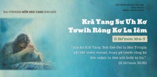 Kră Yang Sư Ưh Kơ Tơwih Rŏng Kơ Lu Iĕm – 13/3/2025