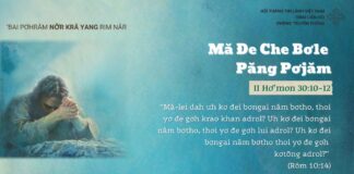 Mă Đe Che Bơle Păng Pơjăm – 14/3/2025