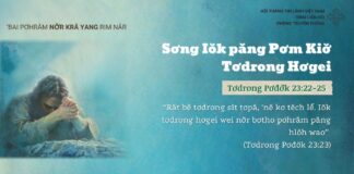 Sơng Iŏk păng Pơm Kiơ̆ Tơdrong Hơgei – 30/3/2025