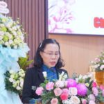 Bà MS Nguyễn Bình Tín – Trưởng khu vực 12 – chào mừng