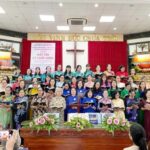 Ban hát Quý Bà MS-TĐ và Ban Điều Hành nữ giới tôn vinh Chúa. TC.716 ‘Vâng Theo Chúa’