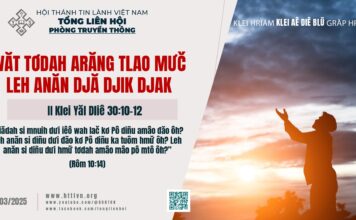 Wăt Tơdah Arăng Tlao Mưč Leh Anăn Djă Djik Djak – 14/3/2025