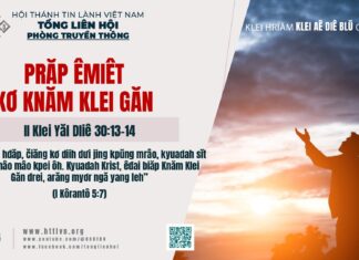 Prăp Êmiêt Kơ Knăm Klei Găn – 15/3/2025