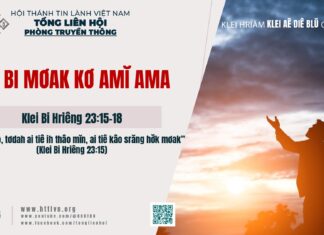 Hdĭp Bi Mơak Kơ Amĭ Ama – 16/3/2025