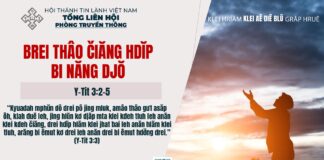 Brei Thâo Čiăng Hdĭp Bi Năng Djŏ – 31/3/2025