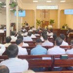 Mục sư Lê Hoàng Long – Ủy viên TLH – Đặc trách mục vụ phổ biến công tác mục vụ và chỉ đạo thực hiện