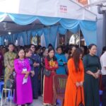 Quang cảnh khu vực bên hông nhà thờ