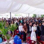 005.Quang cảnh Hội đồng Bồi linh phía trước nhà thờ