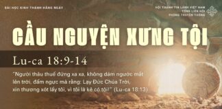 Cầu Nguyện Xưng Tội – 10/4/2025