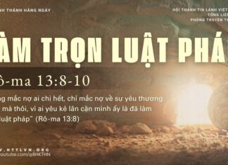 Làm Trọn Luật Pháp – 11/4/2025