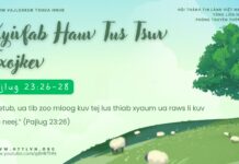 Xyivfab Hauv Tus Tswv Txojkev – 13/4/2025