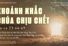 Khoảnh Khắc Chúa Chịu Chết – 18/4/2025
