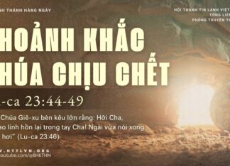 Khoảnh Khắc Chúa Chịu Chết – 18/4/2025
