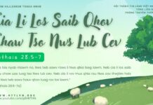 Cia Li Los Saib Qhov Chaw Tso Nws Lub Cev – 20/4/2025