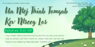 Ua Ntej Thiab Tomqab Kev Ntseeg Los – 22/4/2025