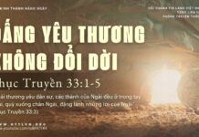 Đấng Yêu Thương Không Đổi Dời – 24/4/2025