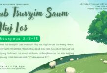 Lub Tswvyim Saum Ntuj Los – 26/4/2025