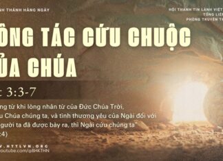 Công Tác Cứu Chuộc Của Chúa – 28/4/2025