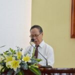 3. Ms Nguyễn Xuân Sanh cầu nguyện khai lễ