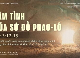 Tâm Tình Của Sứ Đồ Phao-lô – 30/4/2025