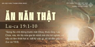 Ăn Năn Thật – 8/4/2025