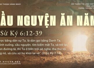 Cầu Nguyện Ăn Năn – 9/4/2025
