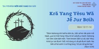 Kră Yang Yêsu Wă Jê̆ Jur Bơih – 12/4/2025
