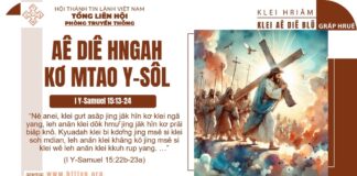 Aê Diê Hngah Kơ Mtao Y-Sôl – 7/4/2025
