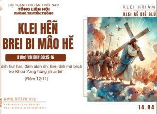 Klei Hêñ Brei Bi Mâo Hĕ – 14/4/2025