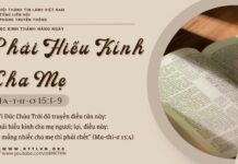 Phải Hiếu Kính Cha Mẹ – 11/5/2025