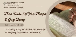 Theo Đuổi Sự Hòa Thuận và Gây Dựng – 15/5/2025