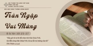 Tràn Ngập Vui Mừng – 17/5/2025